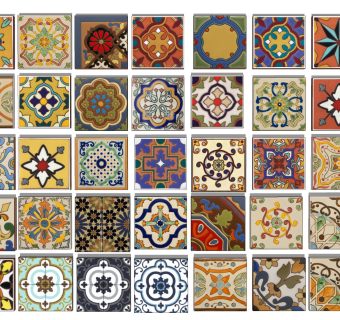 拼花地砖 花纹墙砖