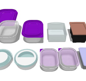 玻璃保温盒 塑料餐盒