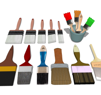 刷子毛刷 颜料笔刷