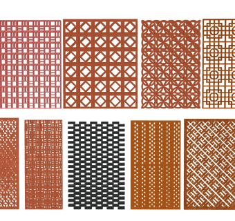 镂空红砖 雕花墙砖