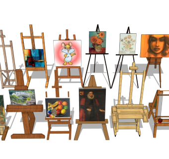 木板画架 绘画架