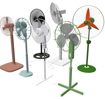 立式落地电风扇