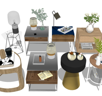 卧室床头柜 茶几边几