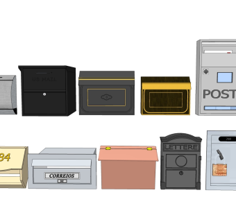 信箱邮箱 收件木箱