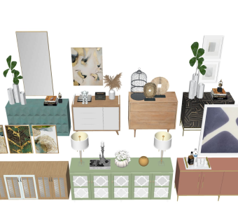 玄关装饰柜 置物展柜