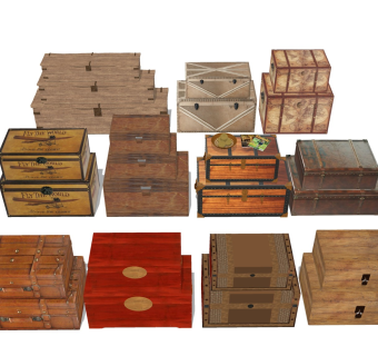 行李箱 收纳木箱