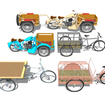 电动三轮车 三轮自行车