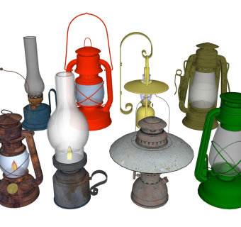 复古煤油灯 庭院走马灯