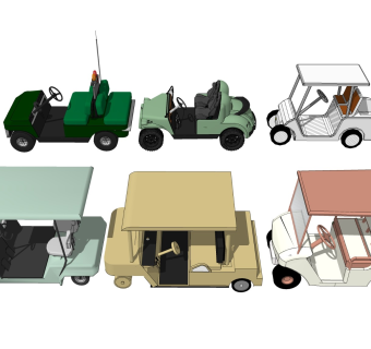 旅游缆车 观光汽车