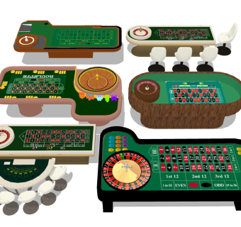 轮盘赌桌 棋牌赌坊