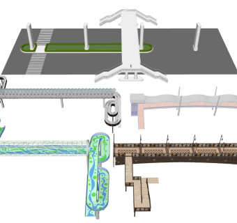 人行天桥 步行桥