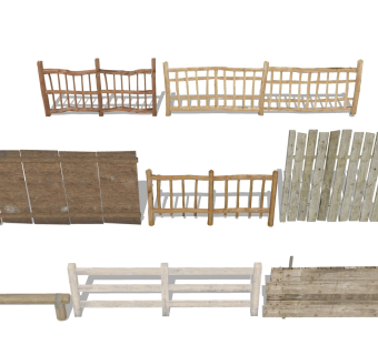 实木护栏 栏杆围栏