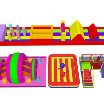 充气垫乐园 儿童游乐园