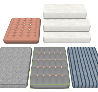 海绵床垫 弹簧垫子
