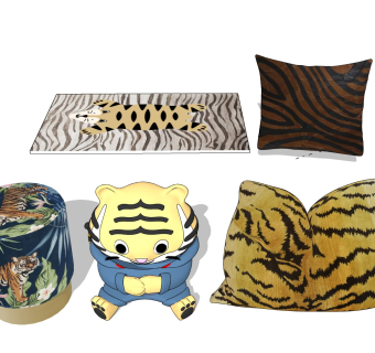 老虎摆件装饰品