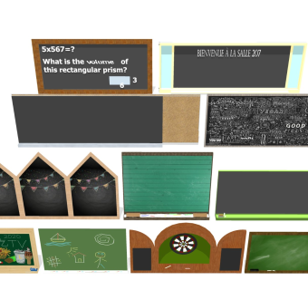 儿童黑板 写字板文具