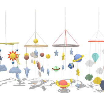 儿童挂件 玩具风铃
