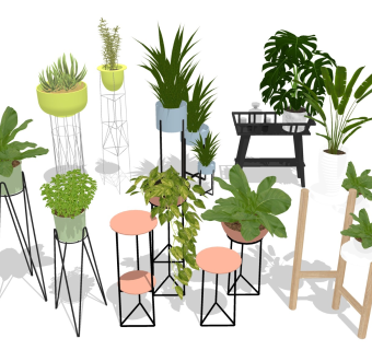 绿植花箱 花坛花架