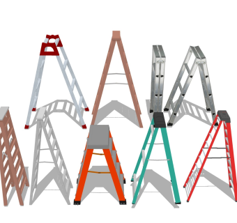 铁艺爬梯 楼梯扶梯