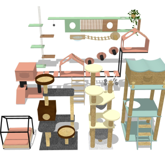 猫爬架 猫咪宠物屋