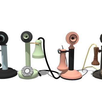 听筒电话 传声筒