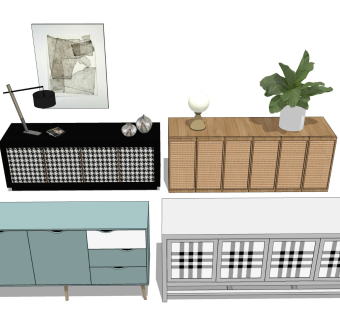 实木玄关柜 装饰收纳柜