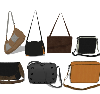 女士单肩包 皮质斜挎包