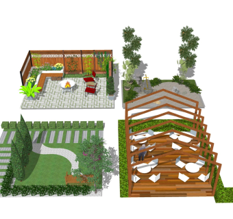 绿植露台 阳台天台