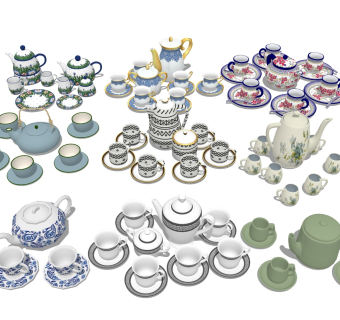 中式茶壶 水壶组合