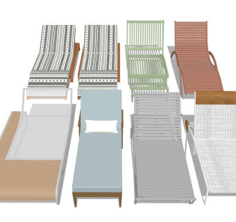 沙滩椅 户外躺椅