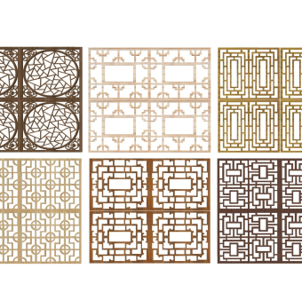 实木镂空雕花窗