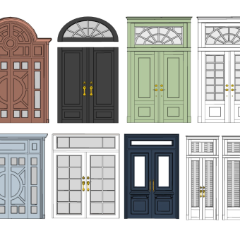 欧式入户别墅大门