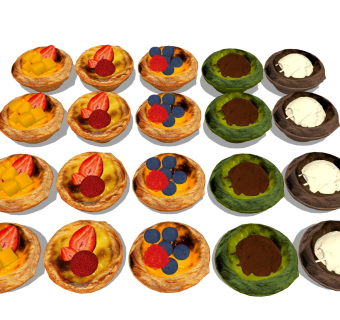 蛋挞蛋糕 甜点美食