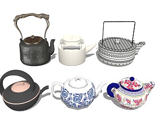 中式茶壶 陶瓷水壶