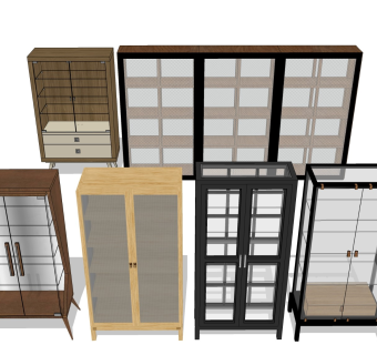 玻璃展示柜 装饰置物柜