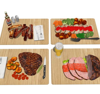 牛排羊排 烹饪美食