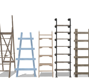 爬梯扶梯 施工木梯子