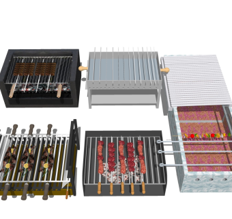 烧烤铁架 炭火烤肉