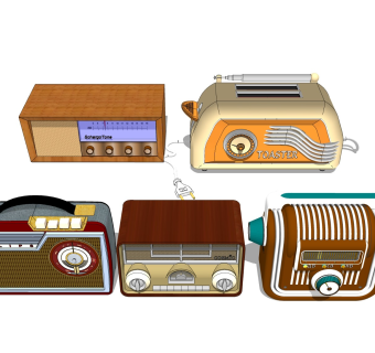 复古音响 老式收音机