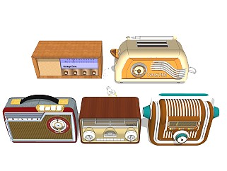 复古音响 老式收音机