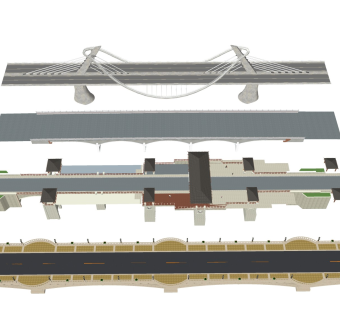 天桥大桥 高速公路