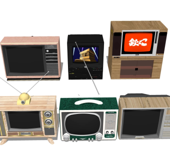 复古电视机 老式家电