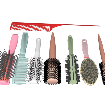 卷发梳 梳子头梳