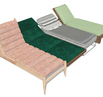 户外躺椅 沙滩椅