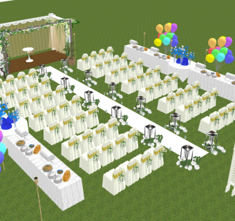 草坪婚礼 宴会礼堂