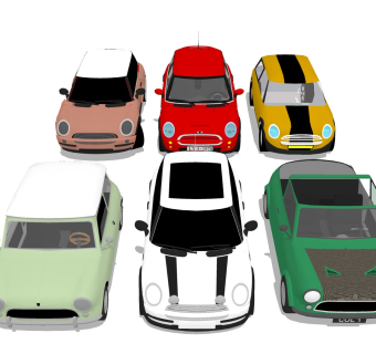 轿车跑车 mini宝马汽车