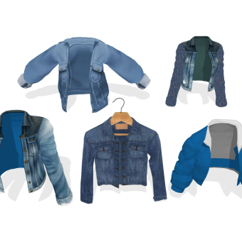 牛仔外套 上衣服饰