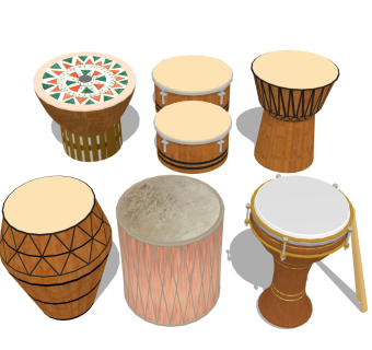 中式乐器 鼓点打鼓