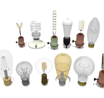 玻璃灯泡 钨丝灯