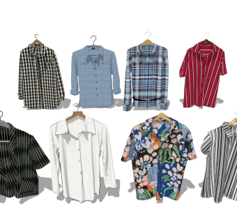 男士服饰 沙滩花衬衫
